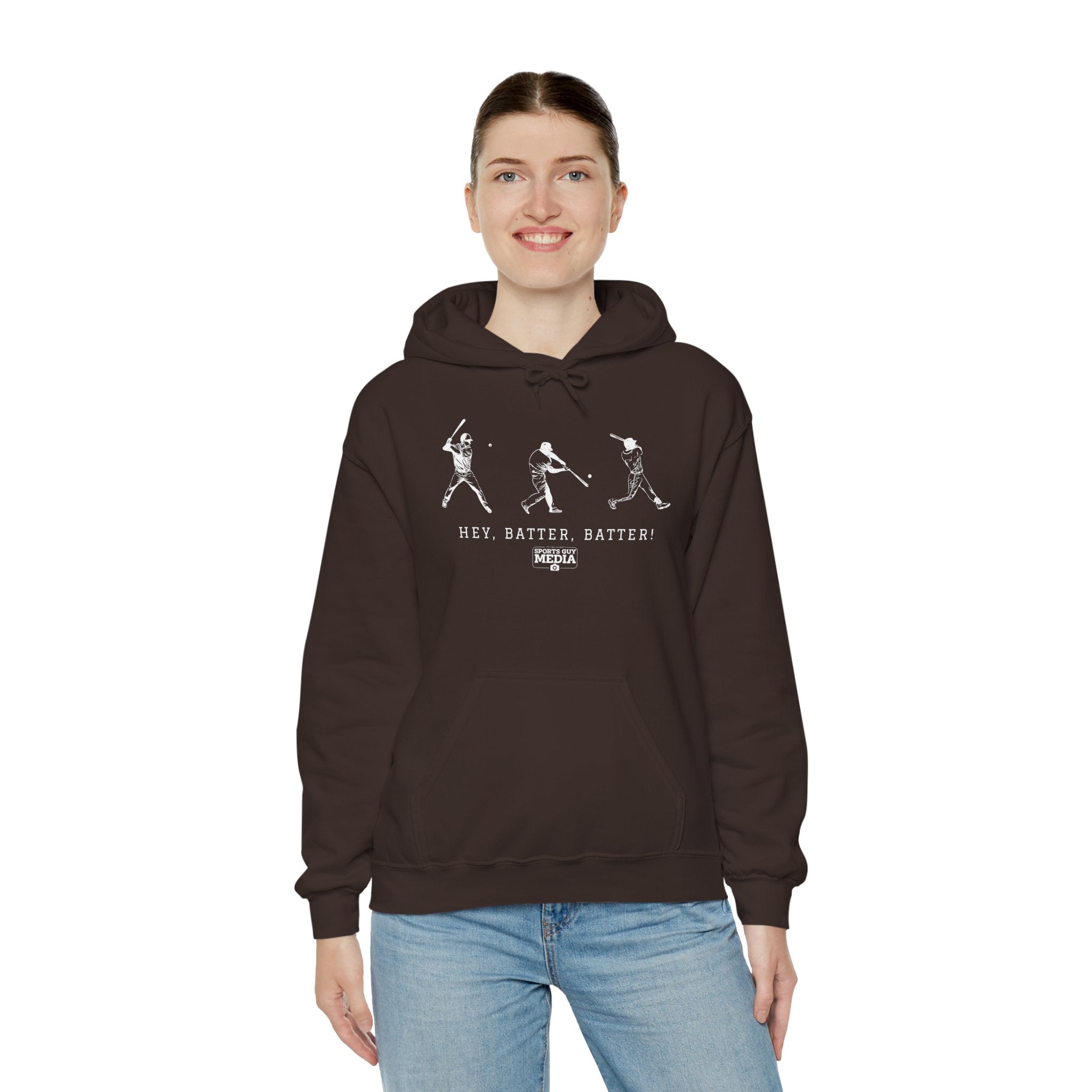 Hey Batter Batter Baseball Hoodie