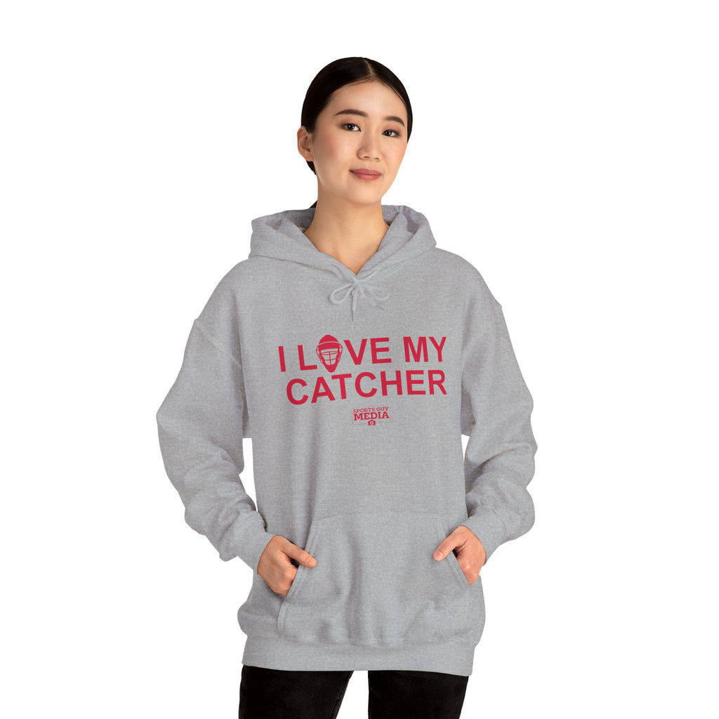 I Love My Catcher Hoodie