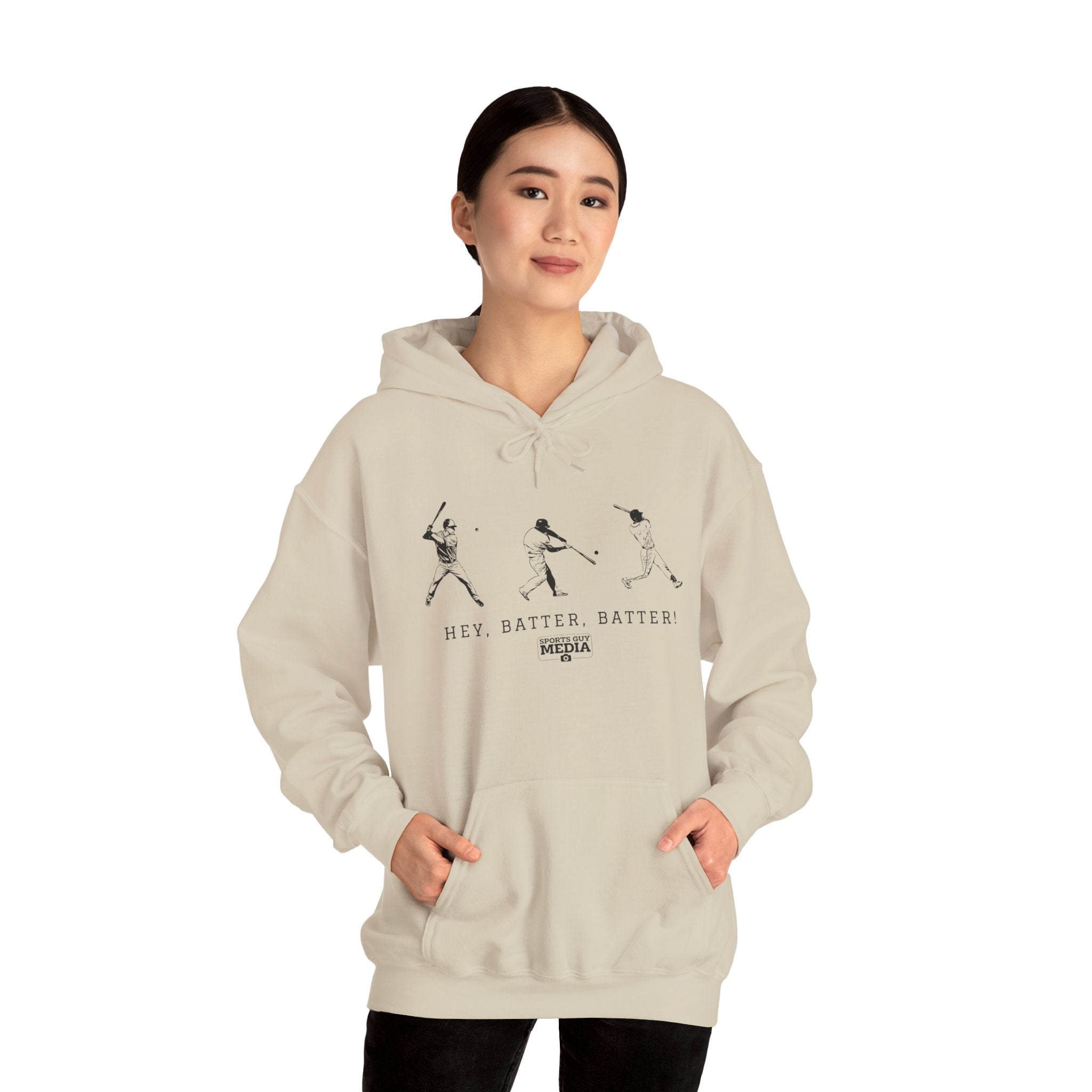 Hey Batter Batter Baseball Hoodie