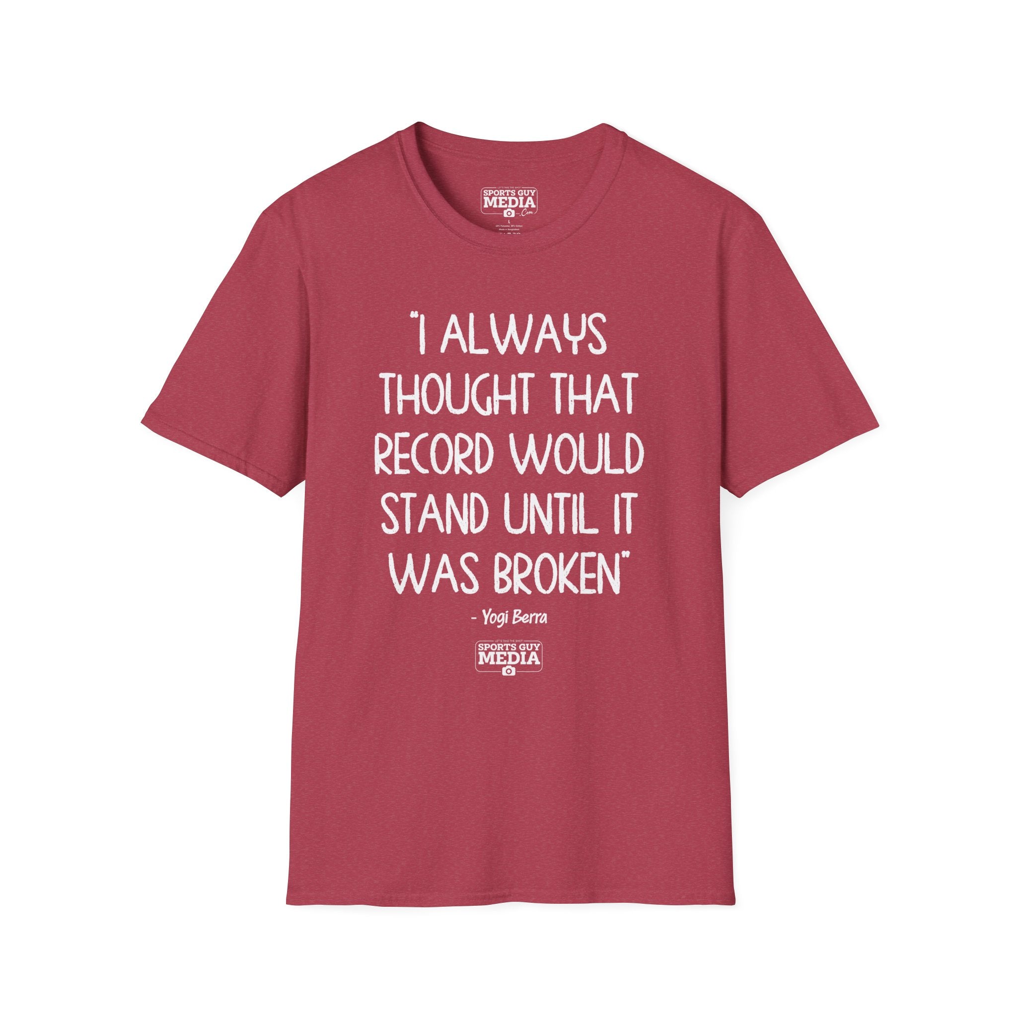 Yogi Berra THOUGHT THAT RECORD WOULD STAND T-Shirt