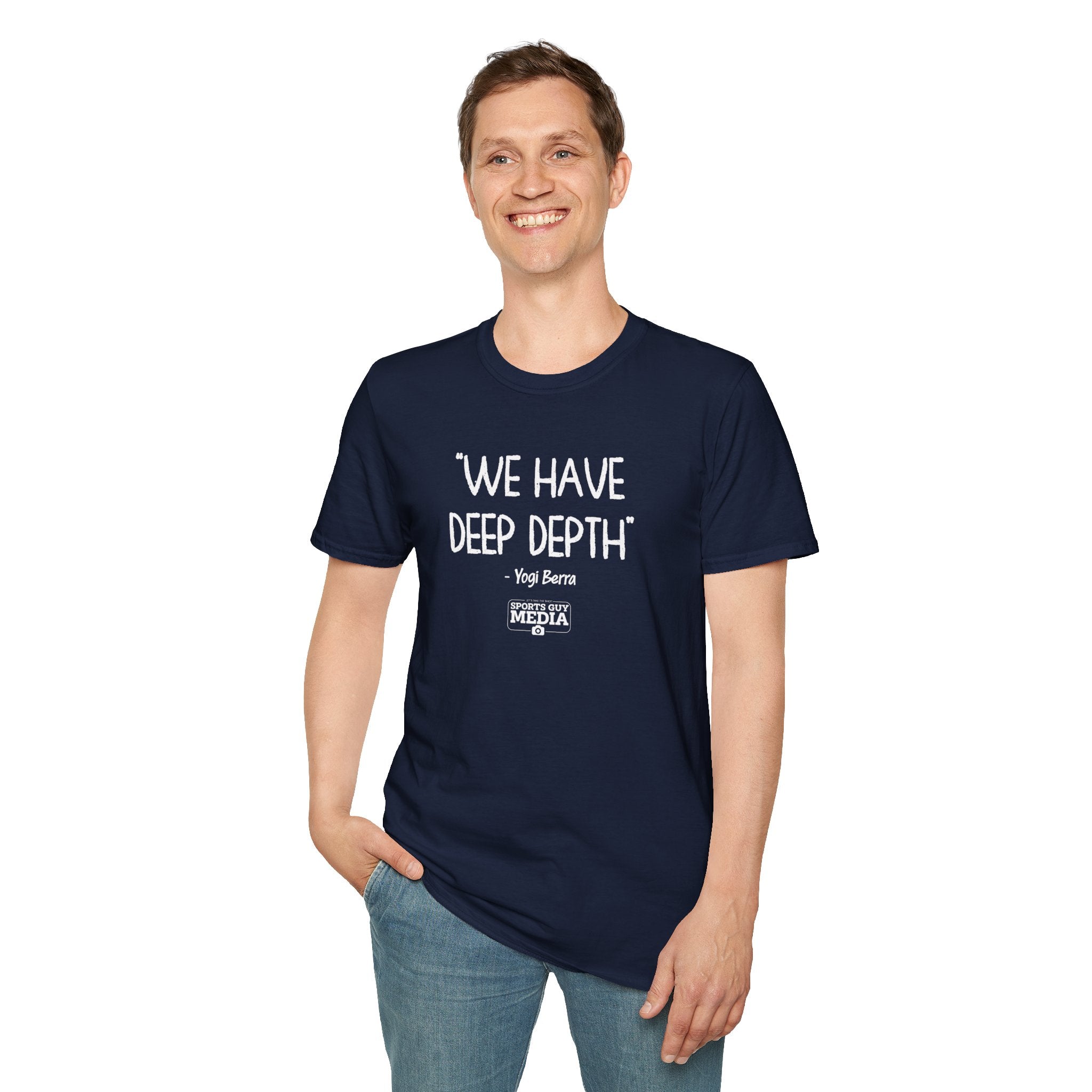 Yogi Berra WE HAVE DEEP DEPTH T-Shirt