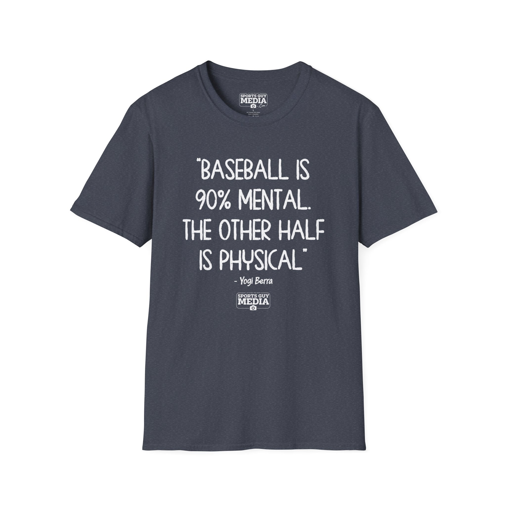 Yogi Berra NINETY PERCENT MENTAL T-Shirt