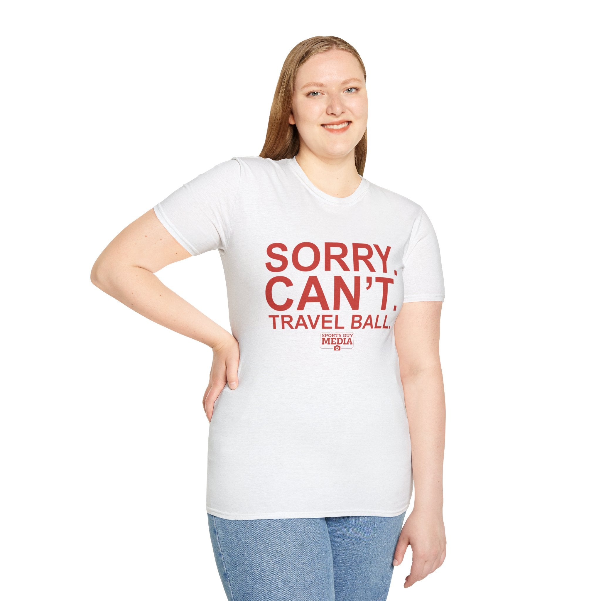 Sorry. Can't. Travelball. T-Shirt