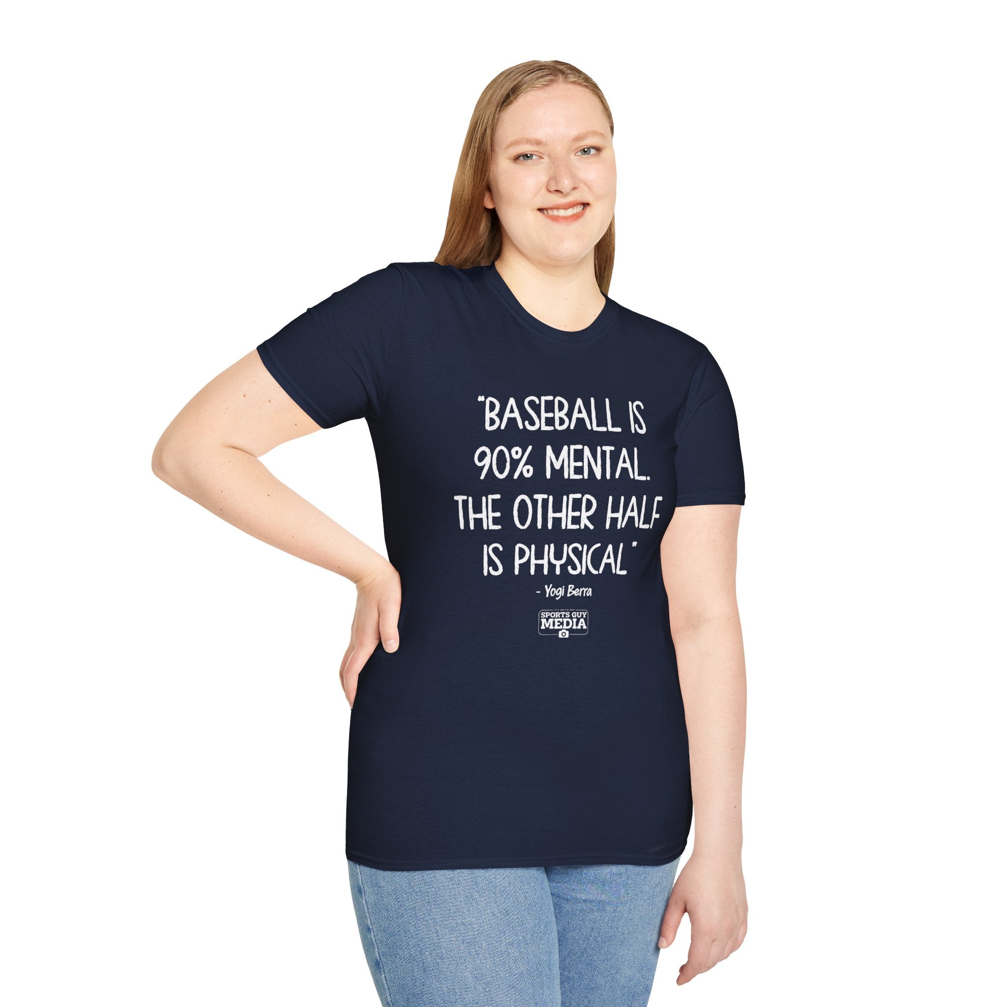 Yogi Berra NINETY PERCENT MENTAL T-Shirt