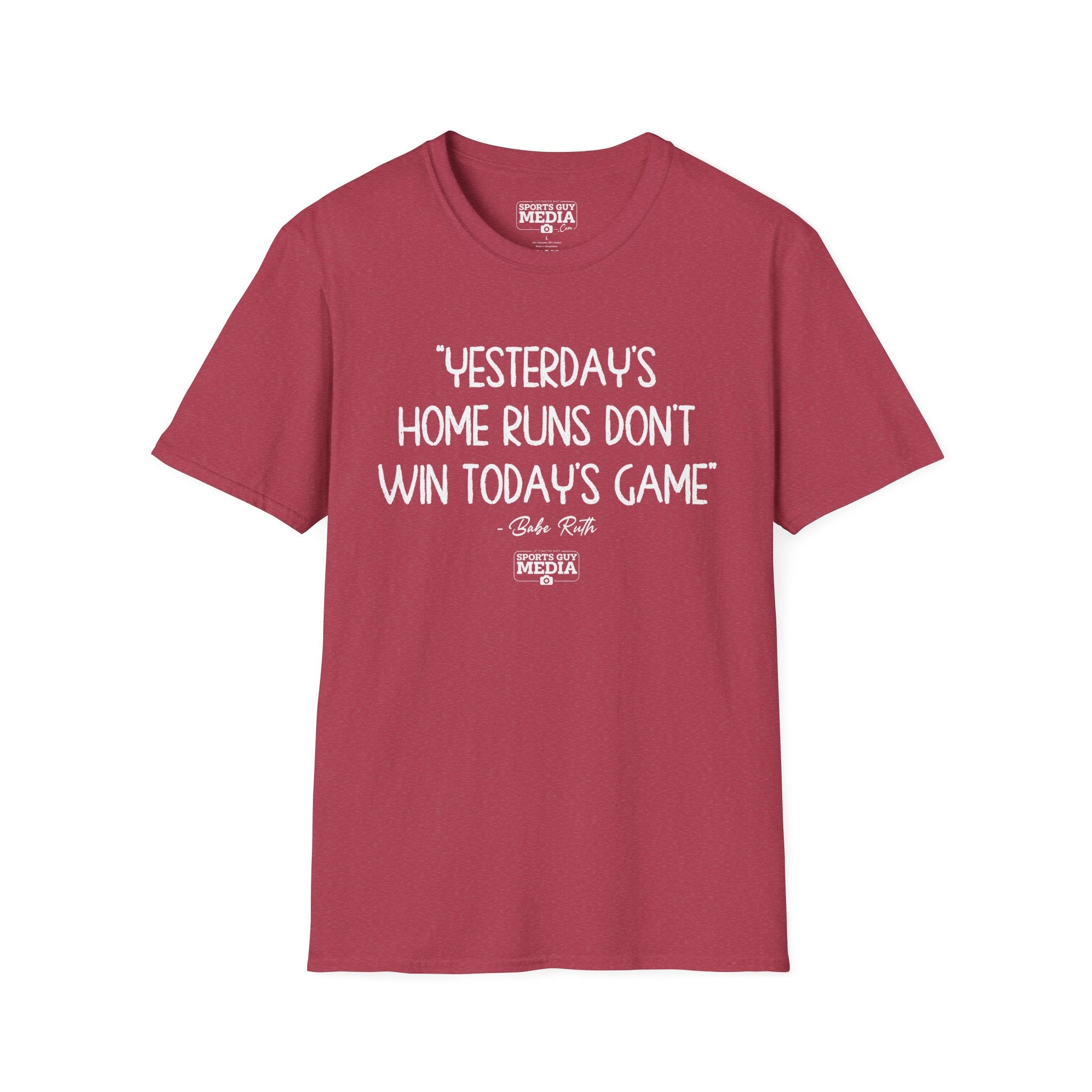 Babe Ruth YESTERDAYS HOME RUNS T-Shirt