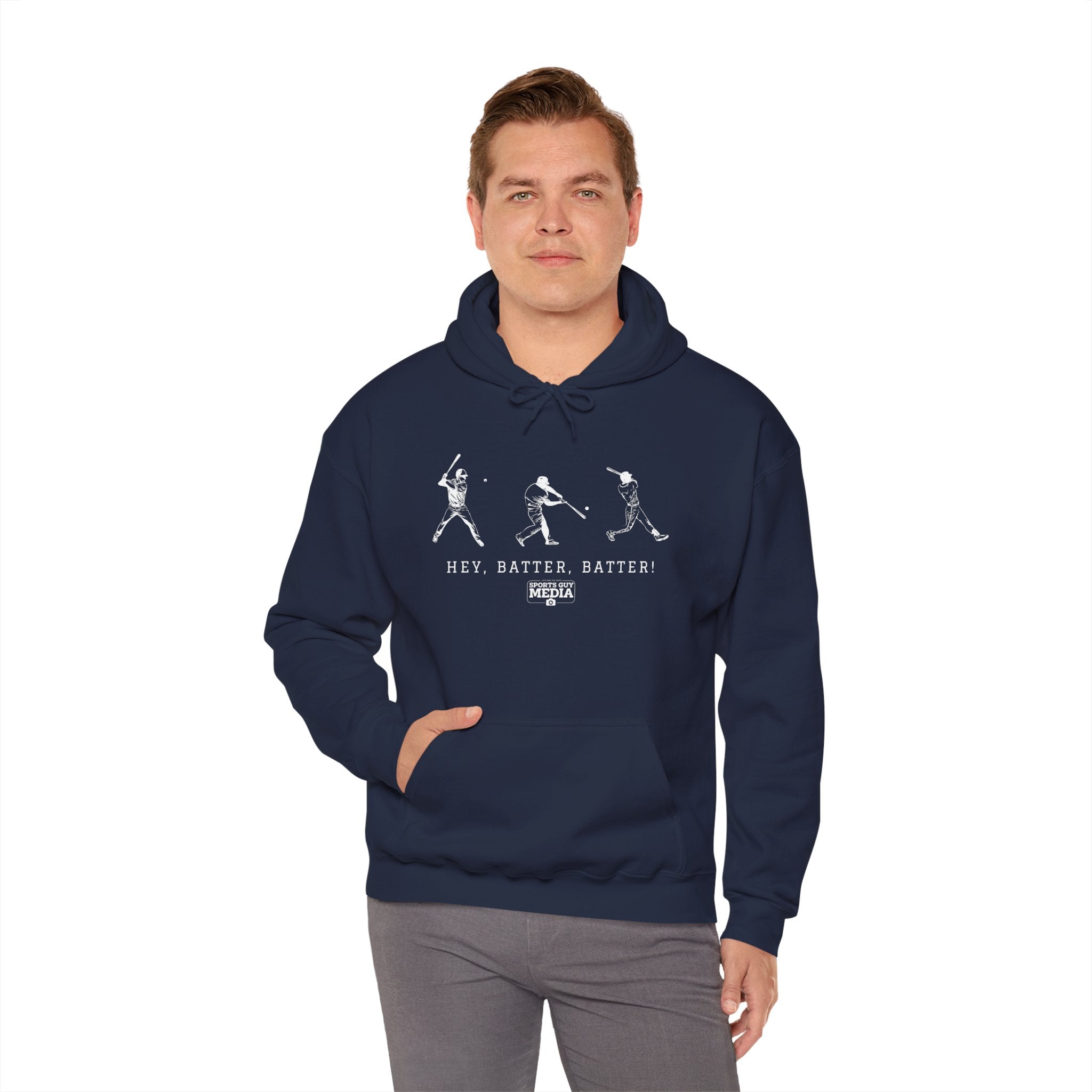 Hey Batter Batter Baseball Hoodie