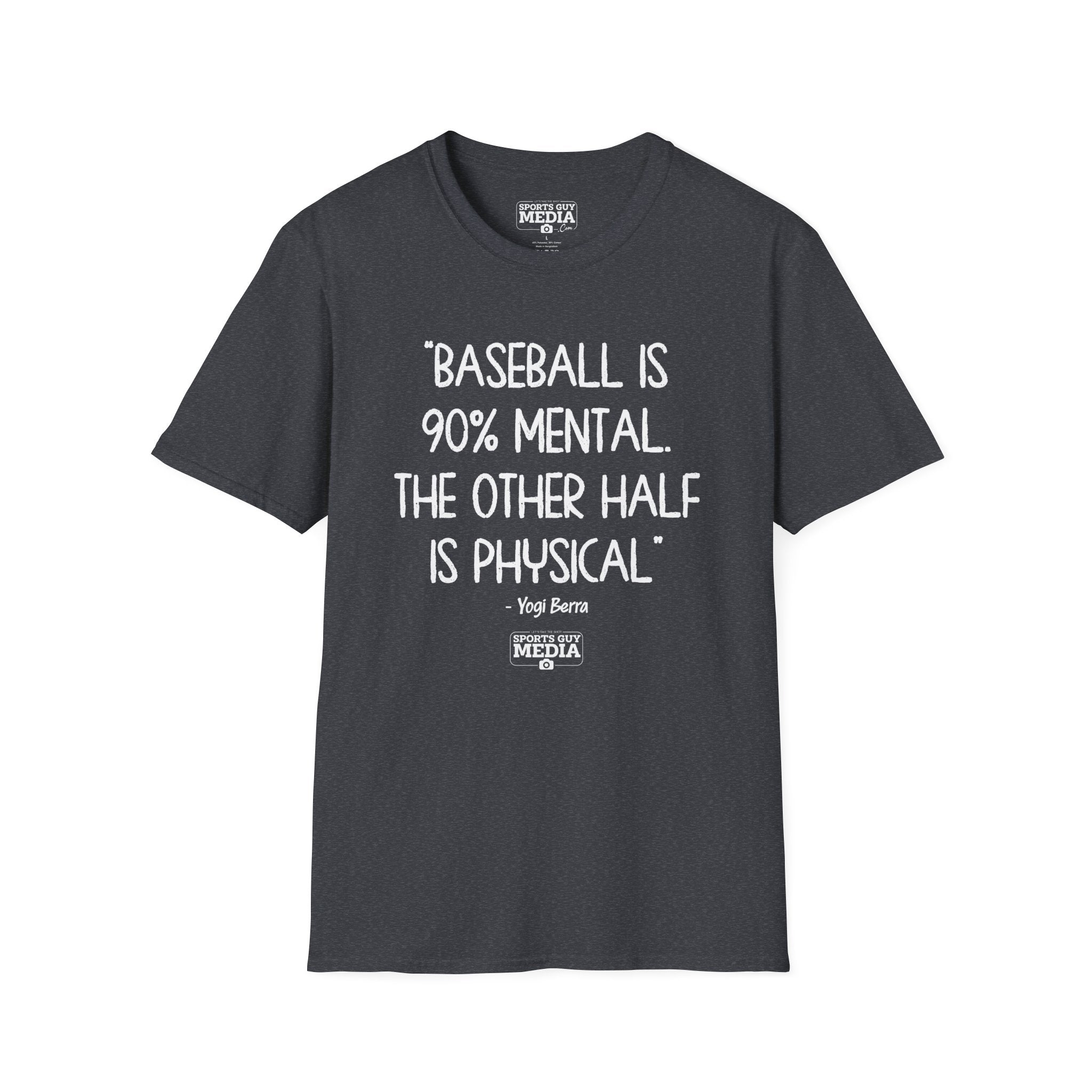 Yogi Berra NINETY PERCENT MENTAL T-Shirt