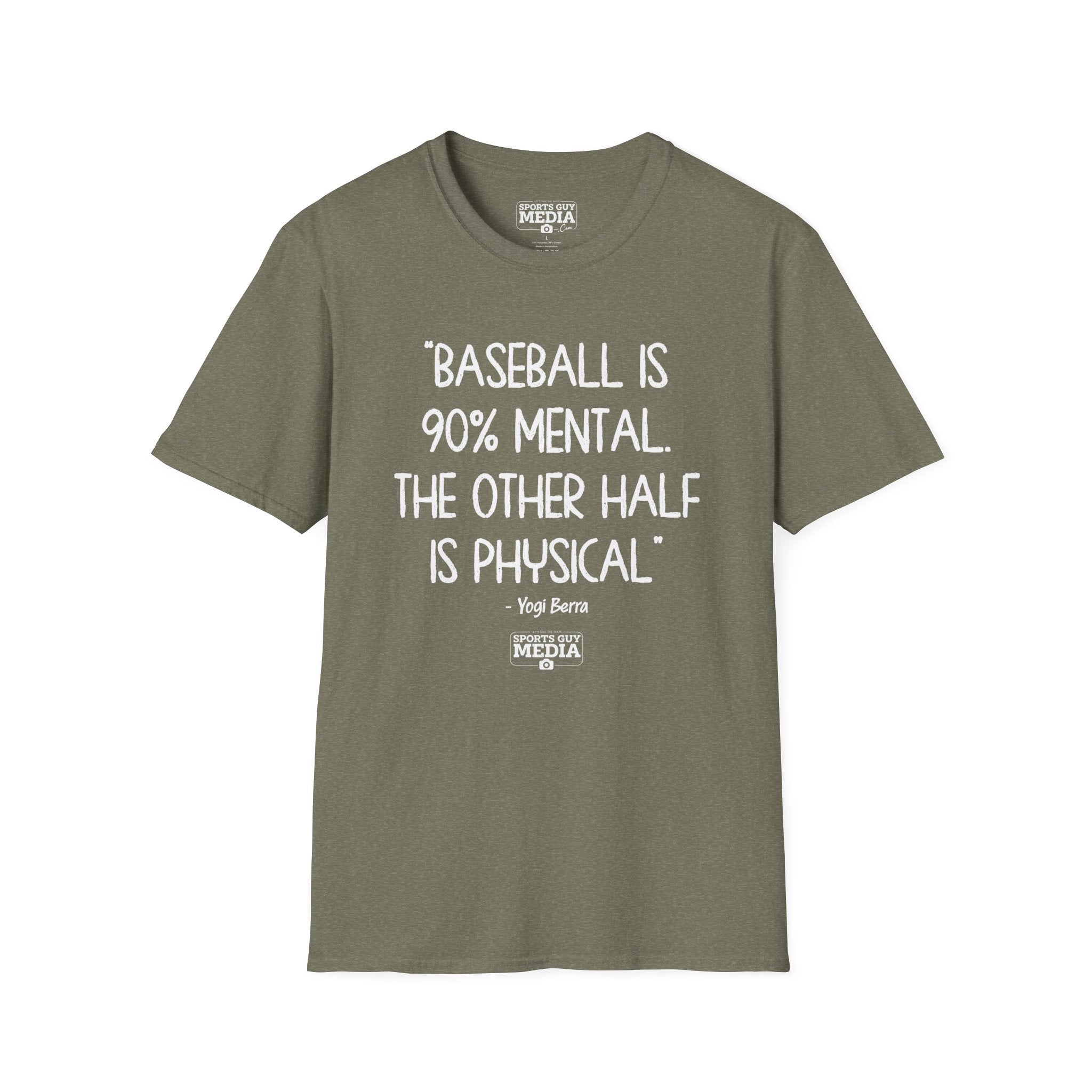 Yogi Berra NINETY PERCENT MENTAL T-Shirt
