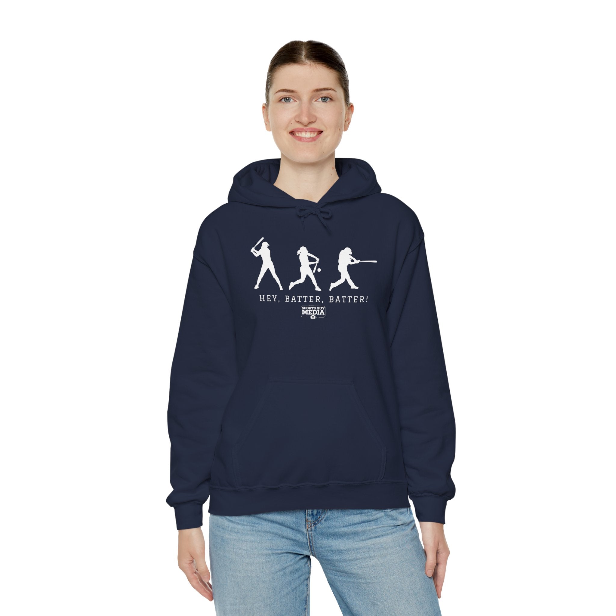 Hey Batter Batter Softball Hoodie