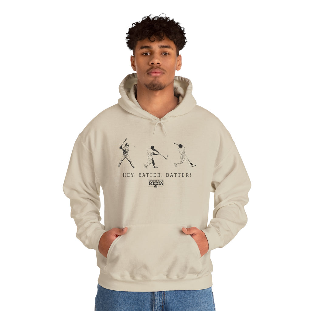 Hey Batter Batter Baseball Hoodie