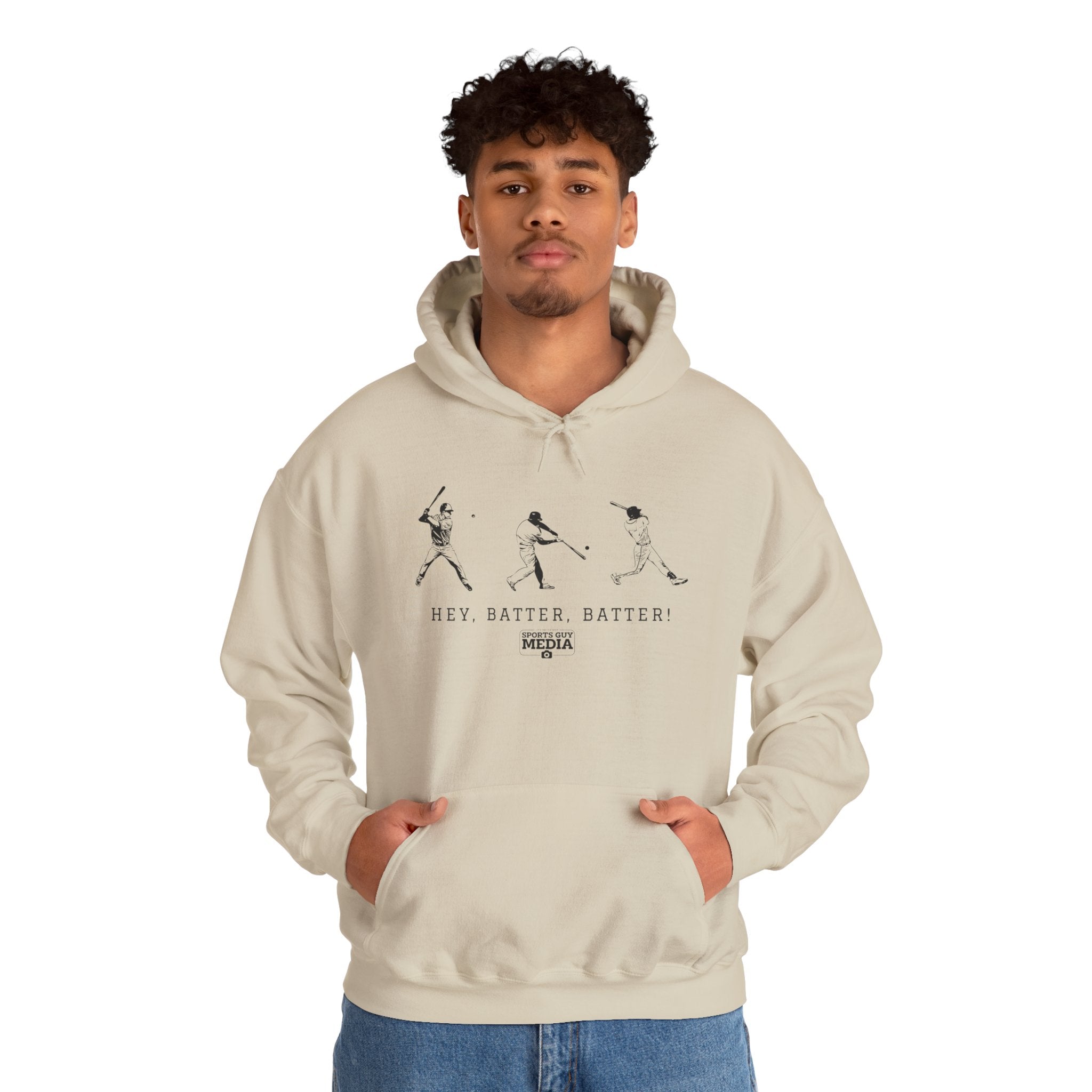 Hey Batter Batter Baseball Hoodie