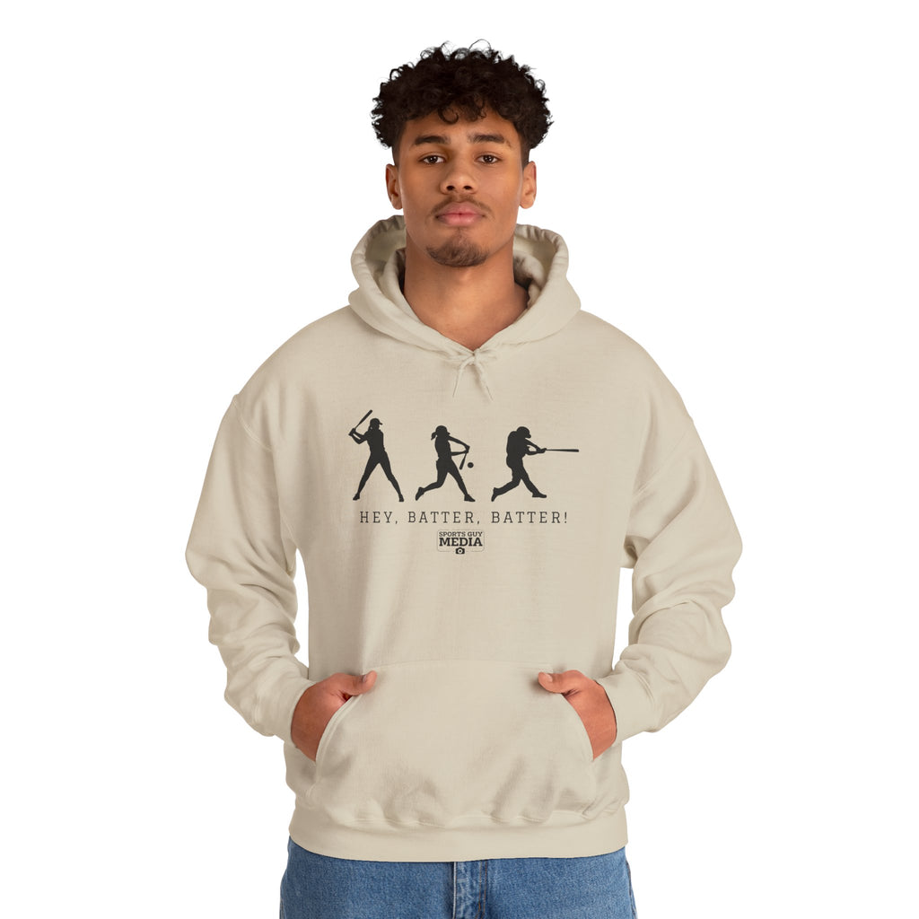Hey Batter Batter Softball Hoodie