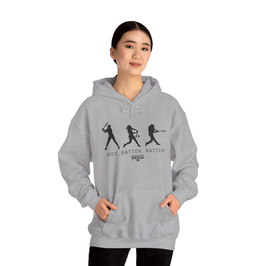 Hey Batter Batter Softball Hoodie