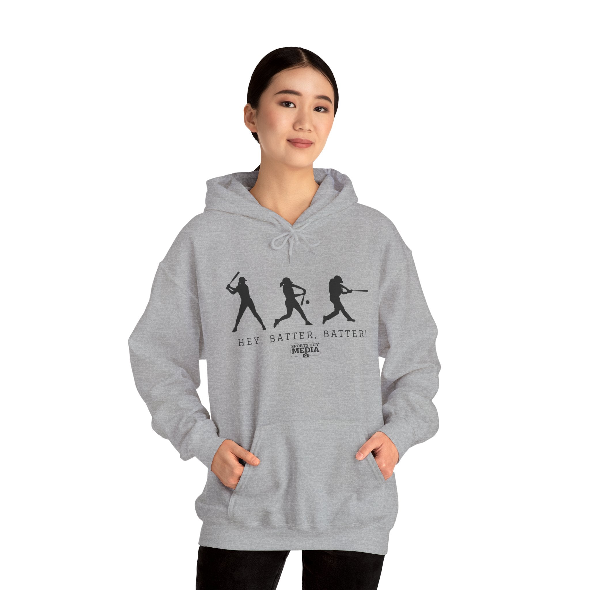 Hey Batter Batter Softball Hoodie