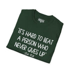 Babe Ruth NEVER GIVES UP T-Shirt