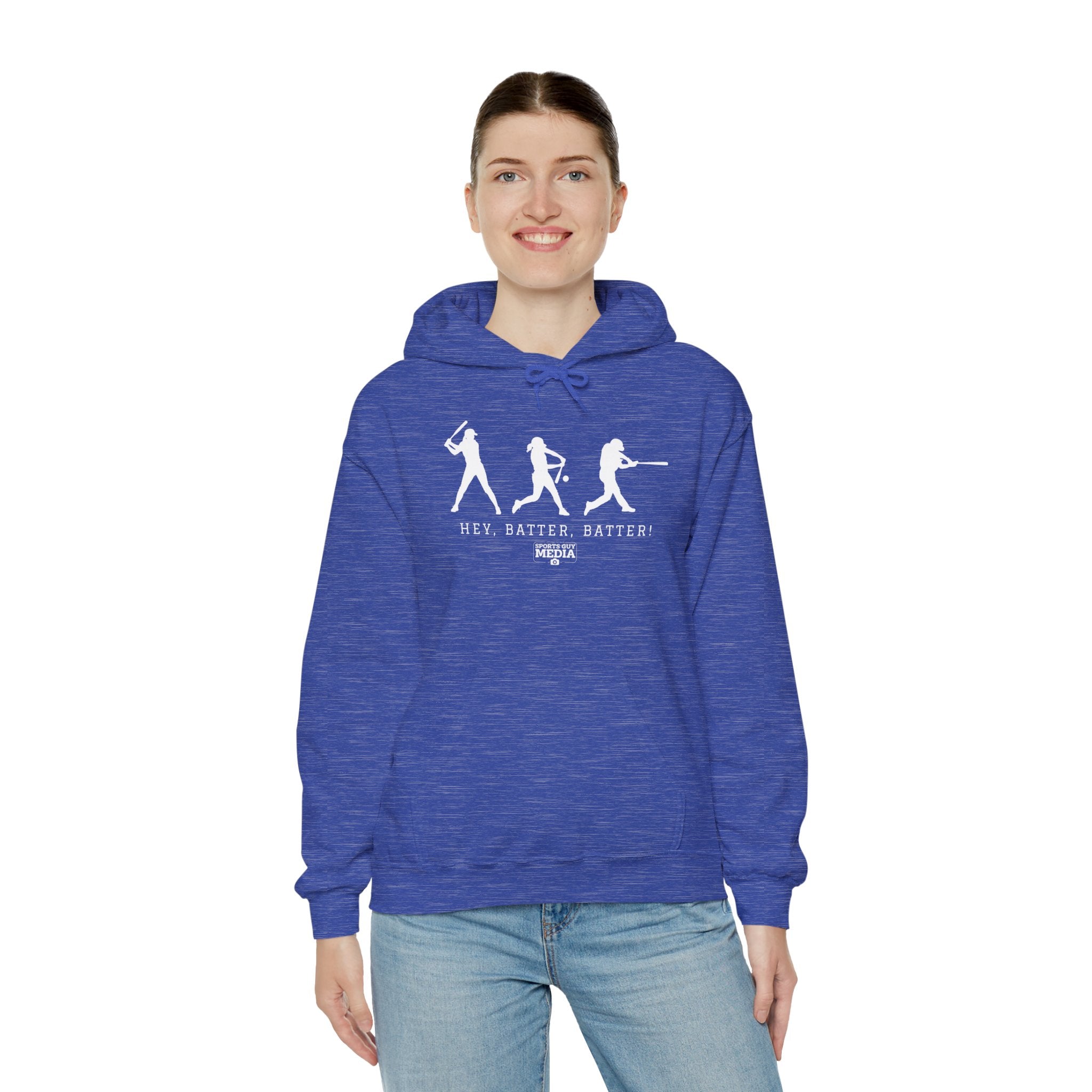 Hey Batter Batter Softball Hoodie