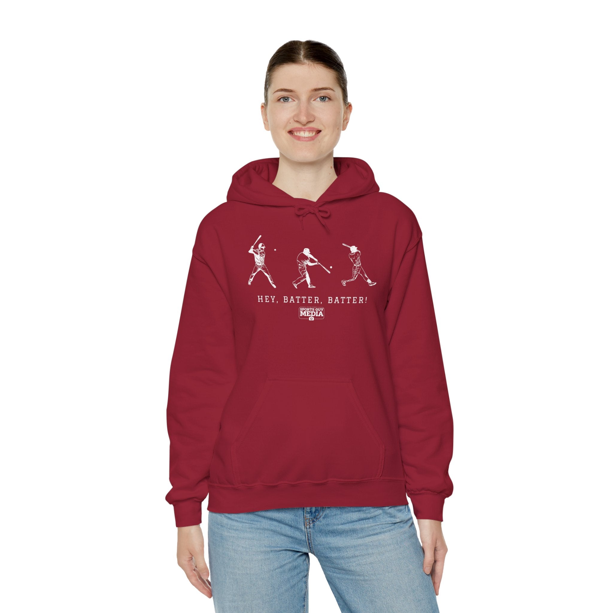 Hey Batter Batter Baseball Hoodie