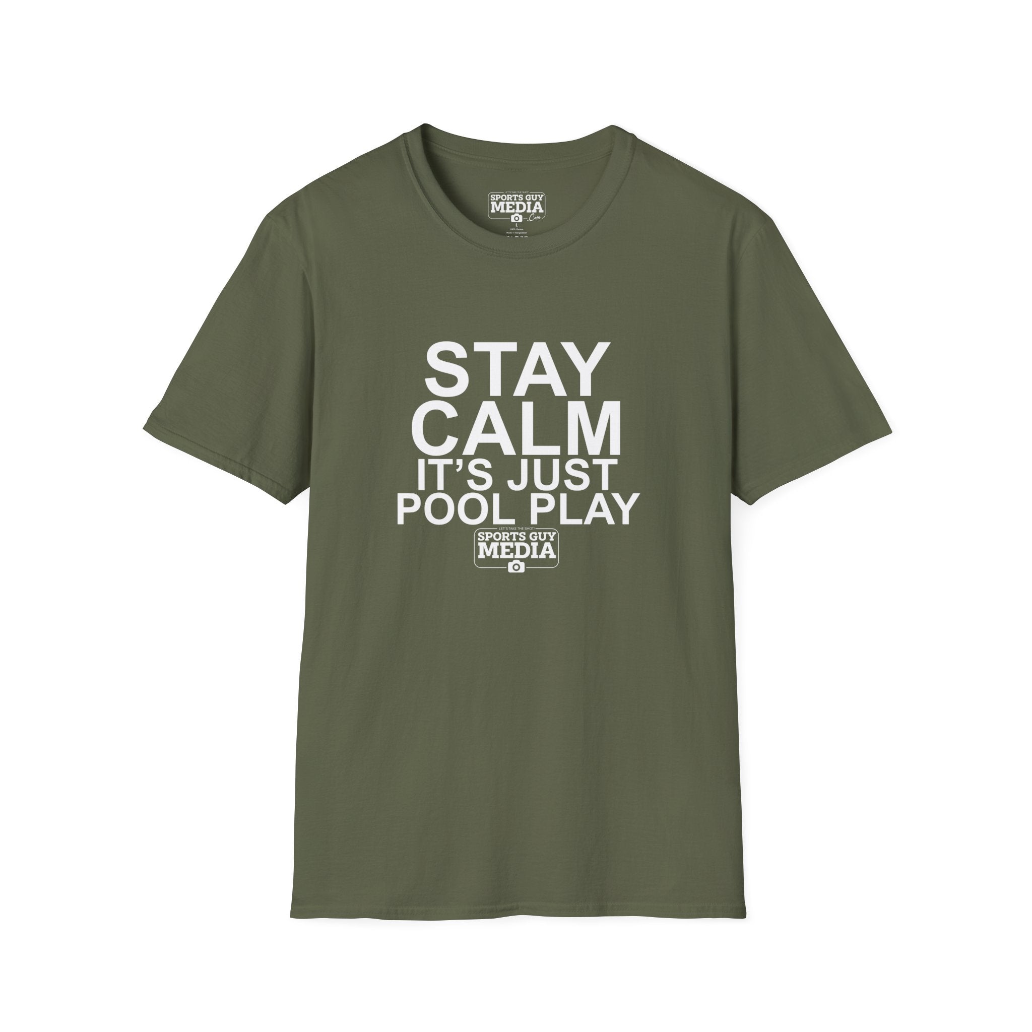 STAY CALM It's Just Pool Play T-Shirt