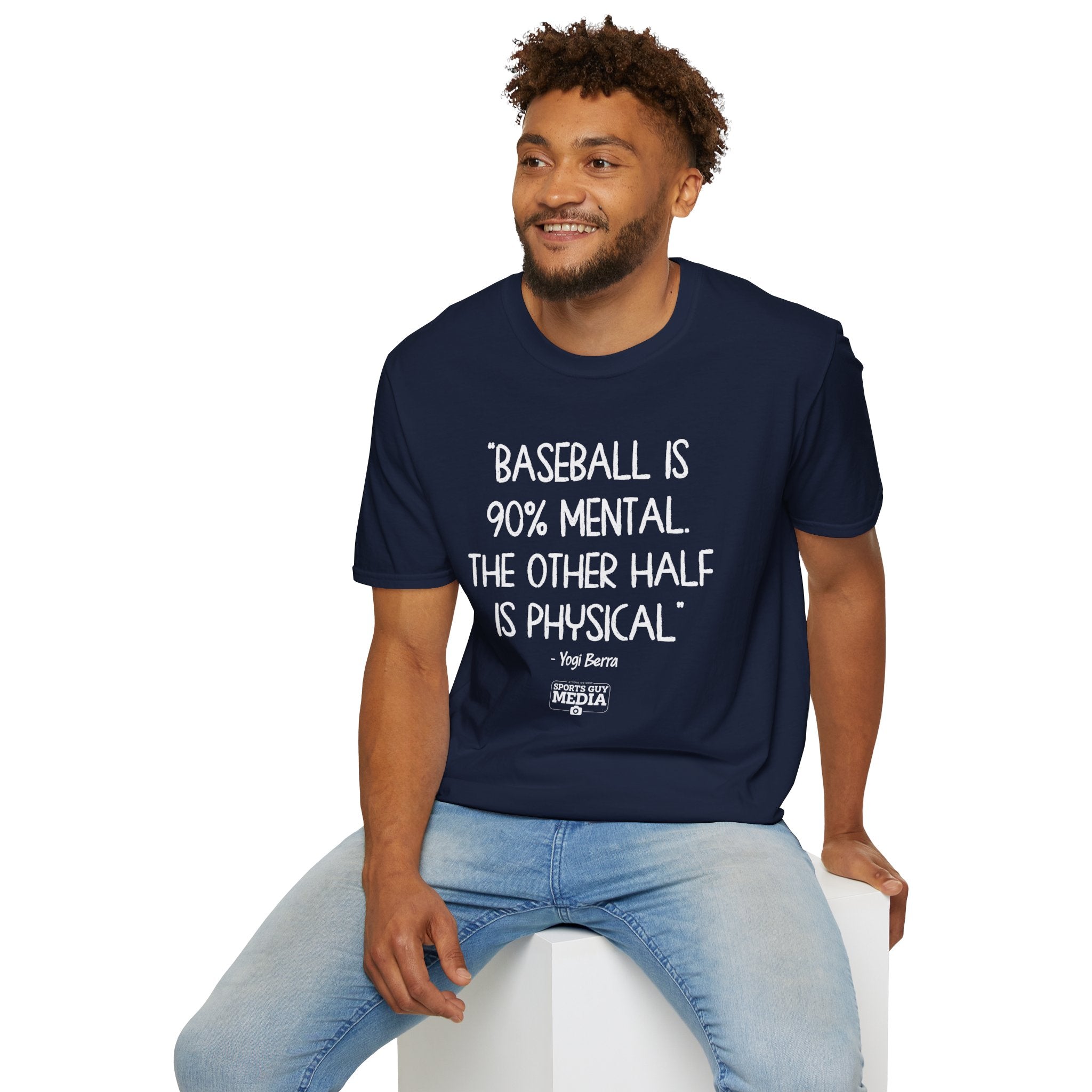 Yogi Berra NINETY PERCENT MENTAL T-Shirt
