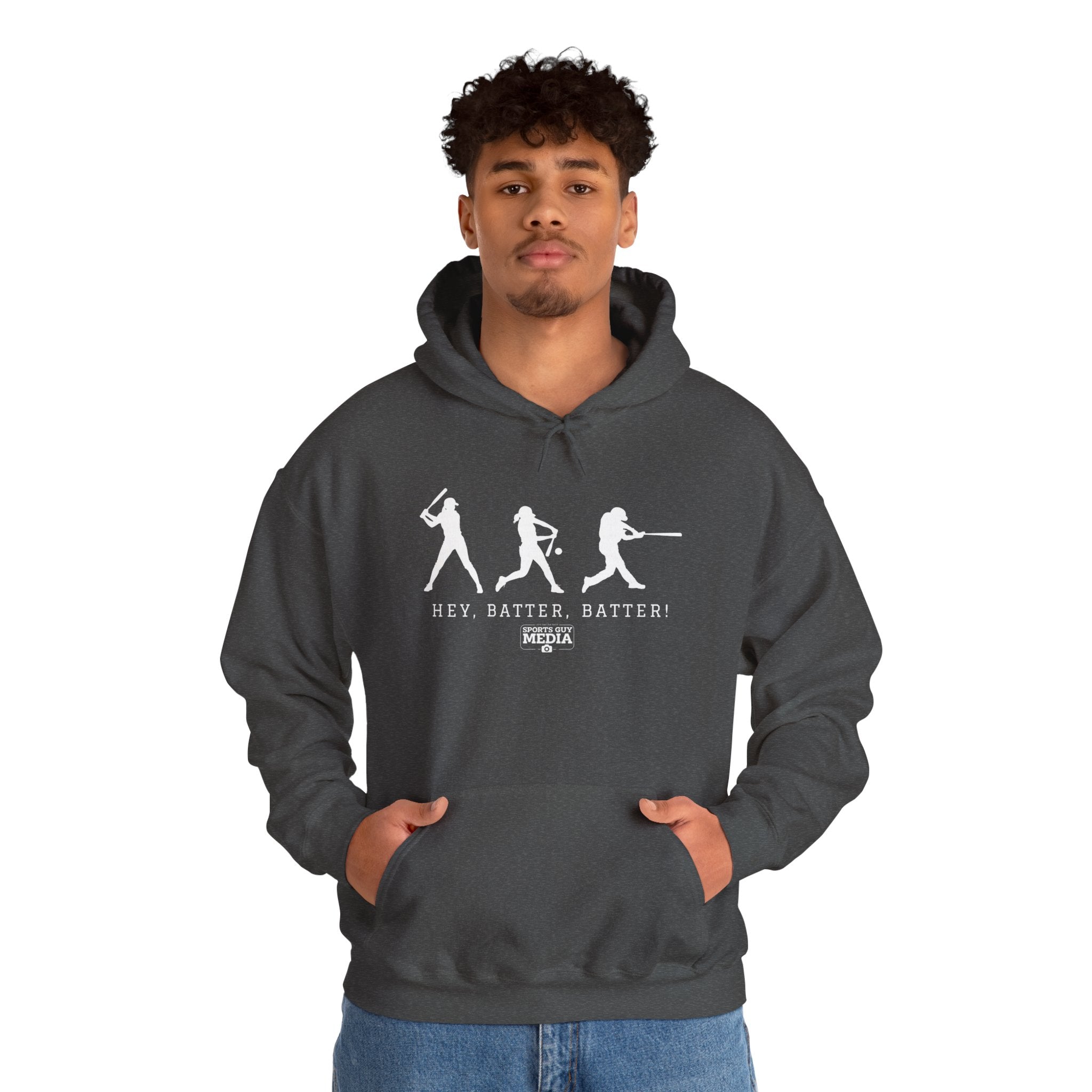Hey Batter Batter Softball Hoodie
