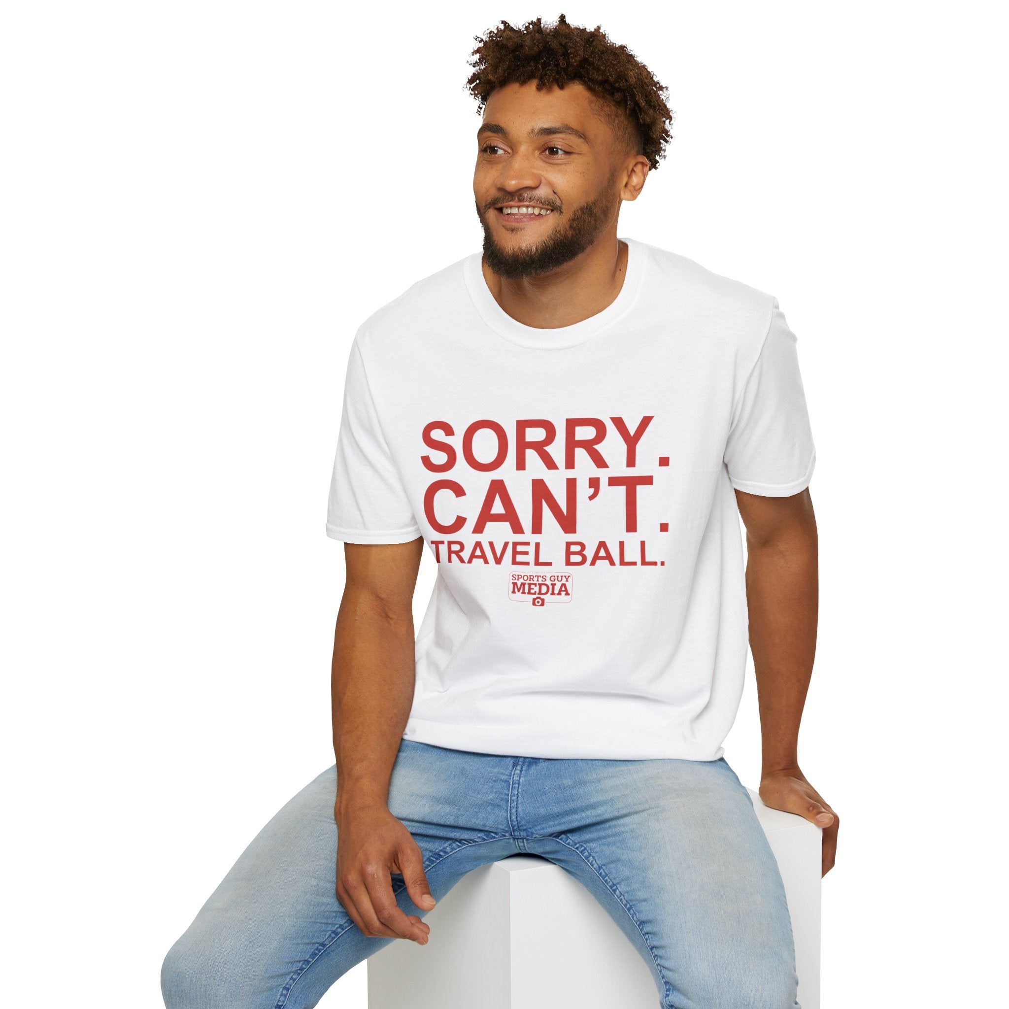 Sorry. Can't. Travelball. T-Shirt