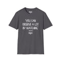 Yogi Berra YOU CAN OBSERVE A LOT BY WATCHING T-Shirt