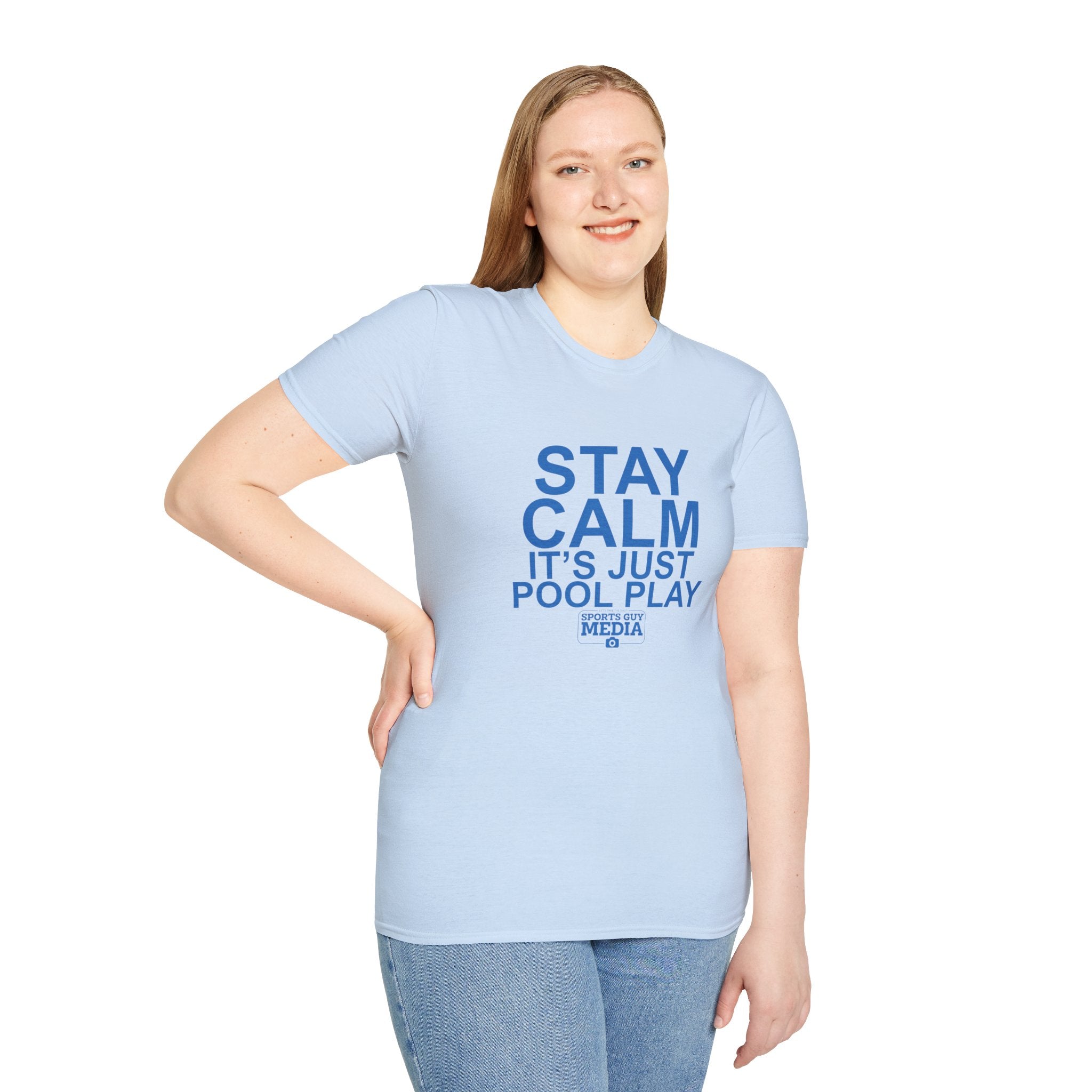 STAY CALM It's Just Pool Play T-Shirt