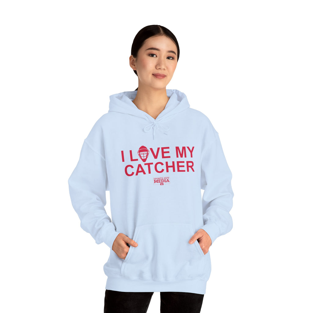 I Love My Catcher Hoodie
