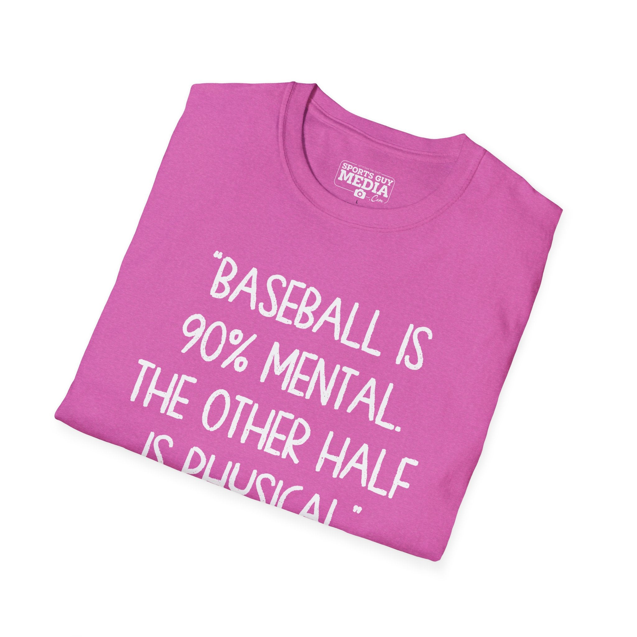 Yogi Berra NINETY PERCENT MENTAL T-Shirt