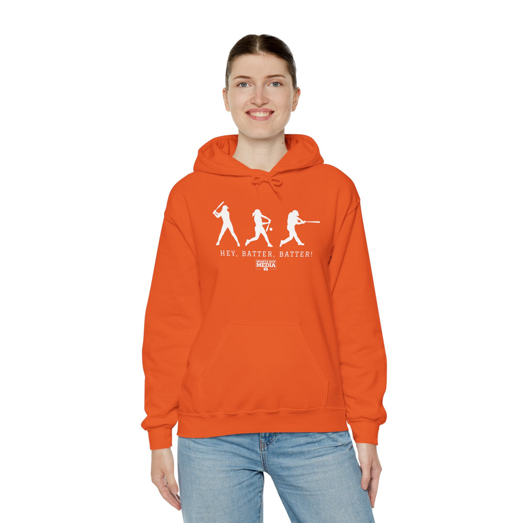 Hey Batter Batter Softball Hoodie