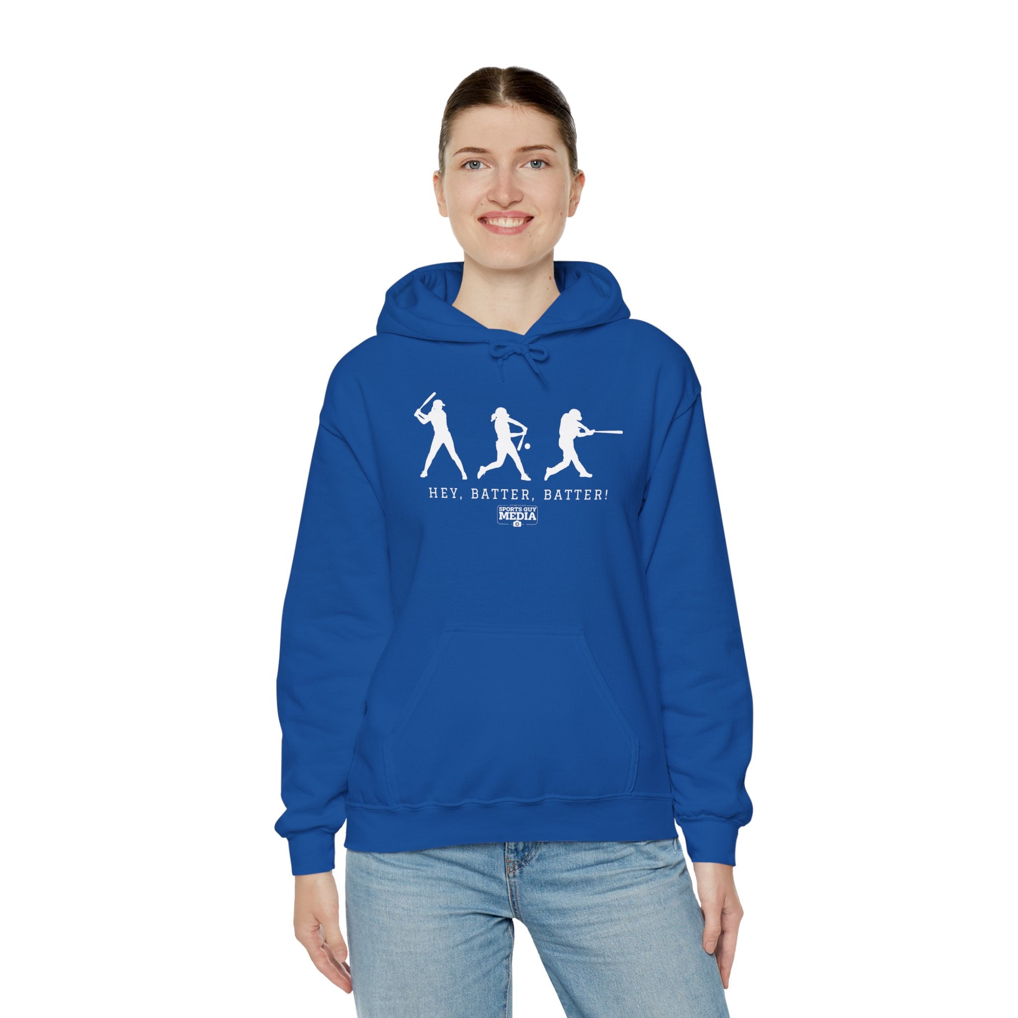 Hey Batter Batter Softball Hoodie