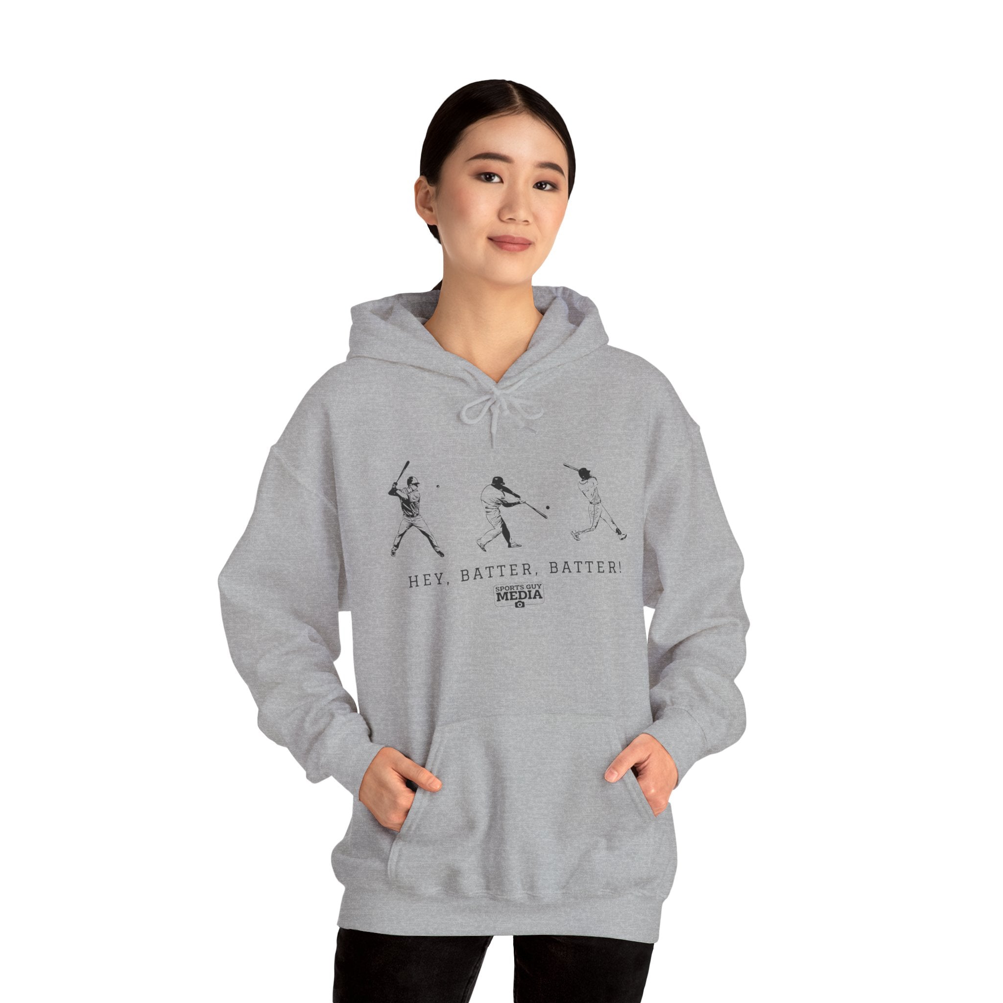Hey Batter Batter Baseball Hoodie