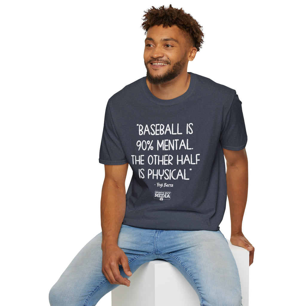 Yogi Berra NINETY PERCENT MENTAL T-Shirt