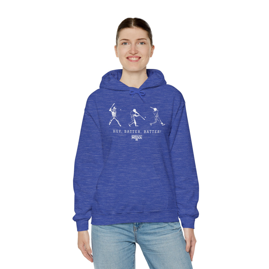 Hey Batter Batter Baseball Hoodie